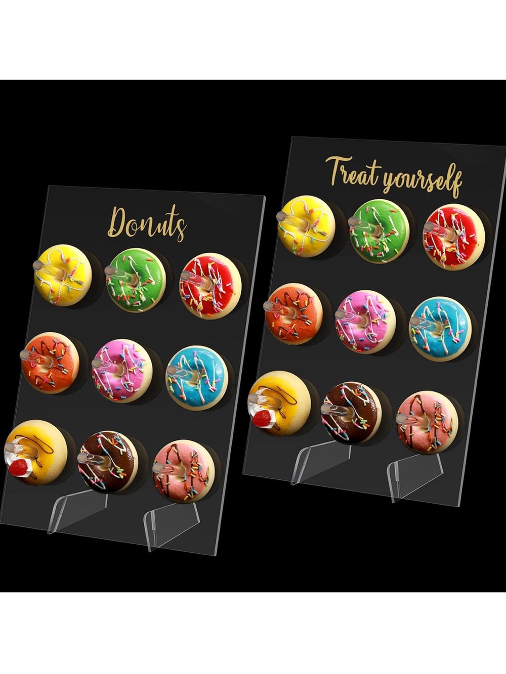 2 pack Donut Holder Stand